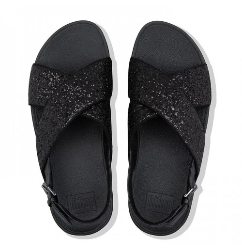 Sandal Tali Belakang Lulu Glitter