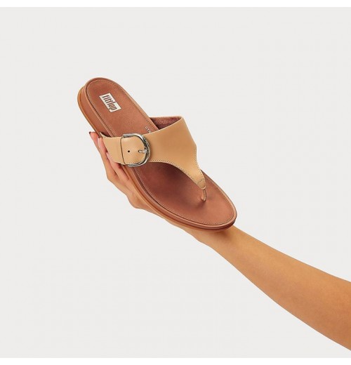 Sandal Ujung Kaki Kulit Gracie Buckle