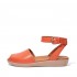 Sandal Tali Belakang Kulit Peep-Toe Cova Pop Binding