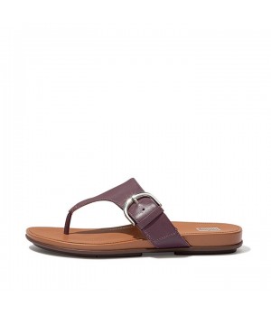 Sandal Ujung Kaki Kulit Gracie Buckle