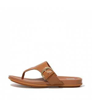 Sandal Ujung Kaki Kulit Gracie Buckle