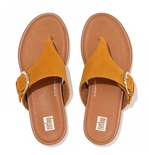 Sandal Ujung Kaki Suede Gracie Buckle