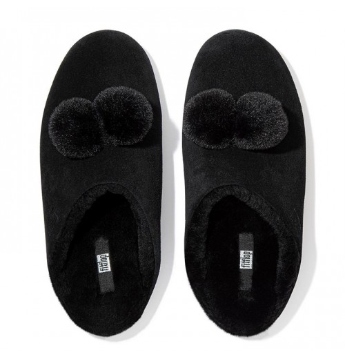 Sandal Shearling Chrissie Pom-Pom