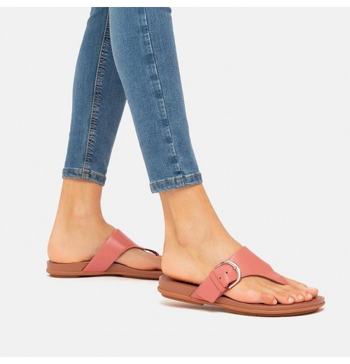 Sandal Ujung Kaki Kulit Gracie Buckle