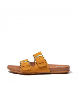 Slide Suede Gracie Buckle