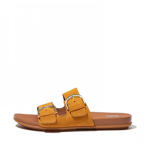 Slide Suede Gracie Buckle