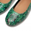 Flat Balet Kulit Lembut Allegro Jungle Print