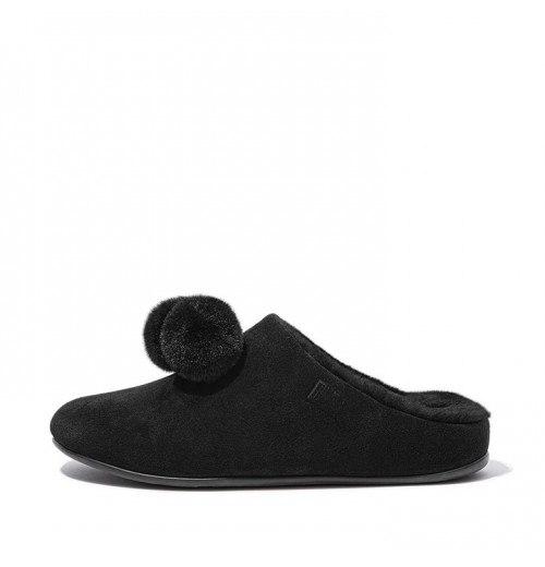 Sandal Shearling Chrissie Pom-Pom